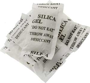 Sachet de gel de silice