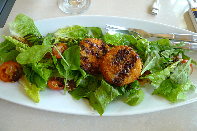 Plus qu'a déguster votre mesclun maison